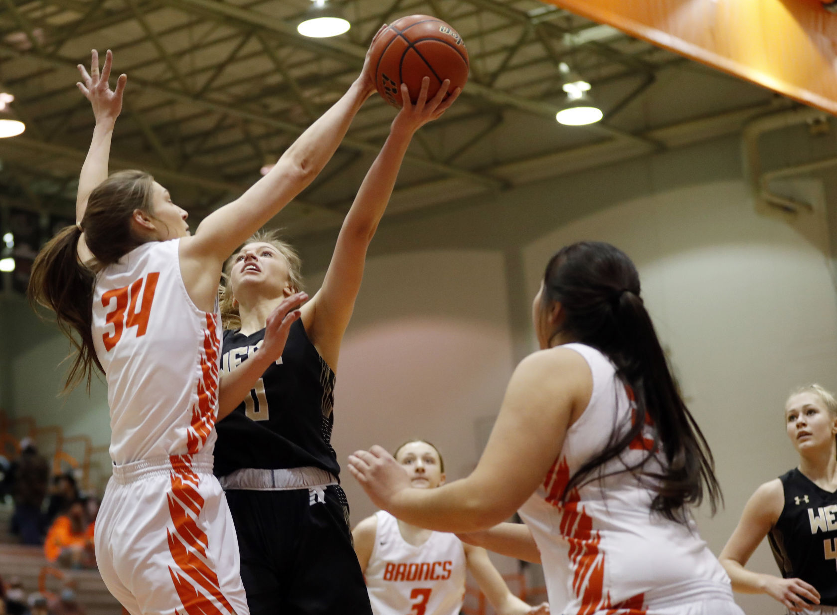 Billings Senior v West girls hoops